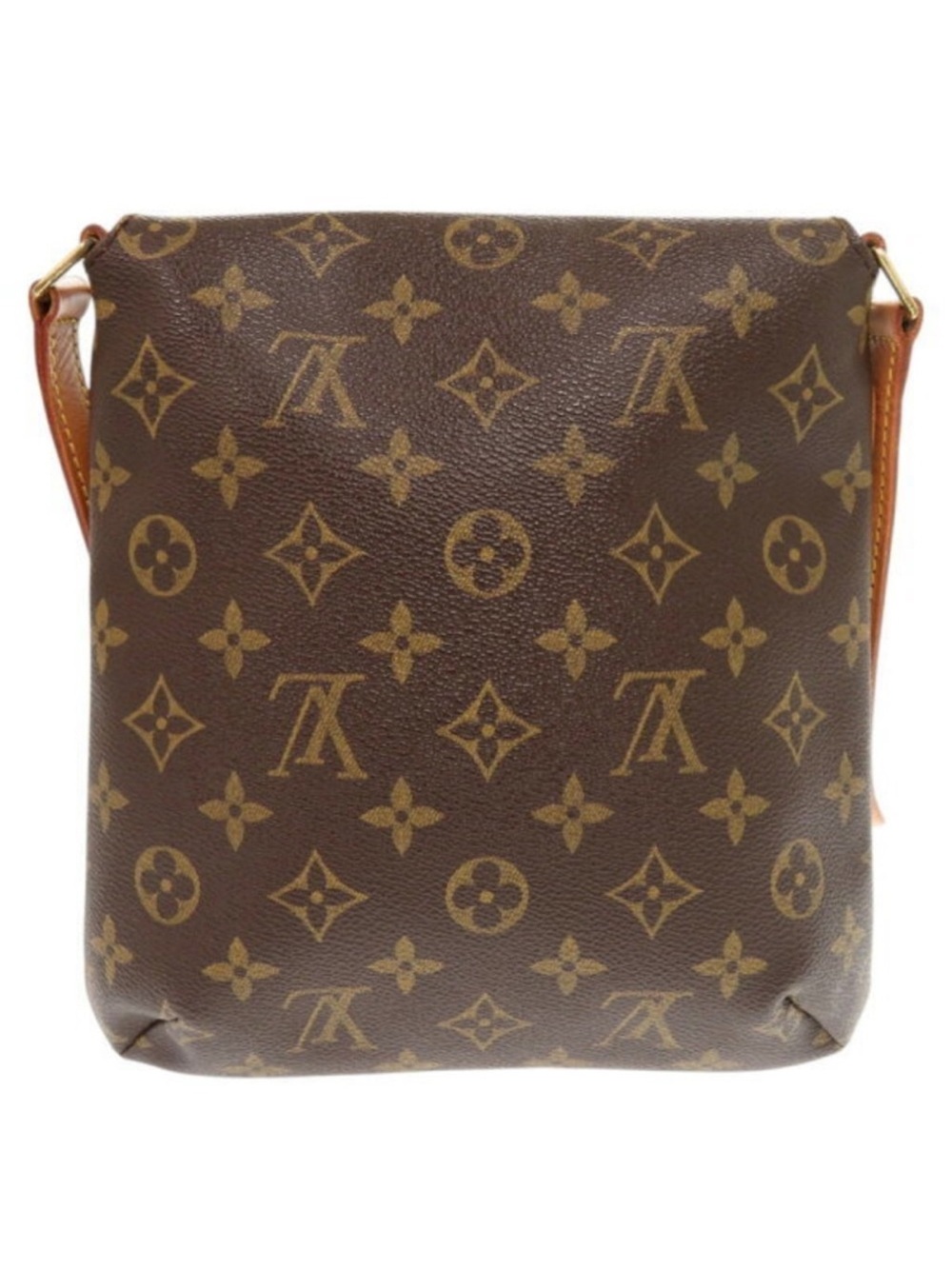 Louis Vuitton Monogram Canvas Messenger Crossbody in Brown & Tan